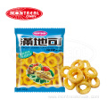 Super squid flavored rings salty crispy puffed food